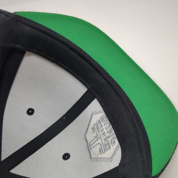 The Bump Stop Snapback Cap Black One Size Adjustable Embroidered Sport-Tek - Picture 8 of 9